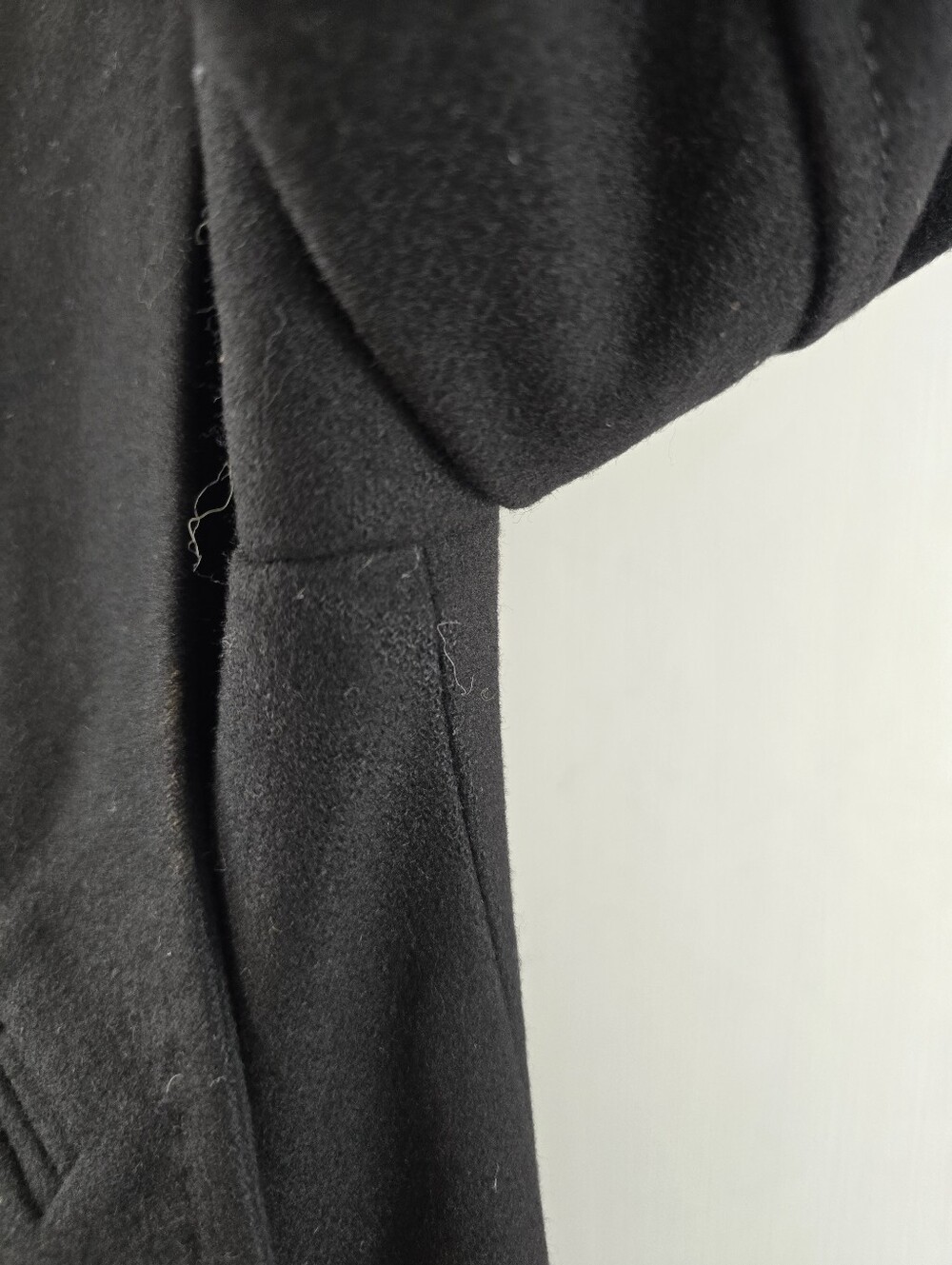 Ted Baker Cashmere Virgin Wool Blend Sateen Bird Print Lined Winter Coat Size 2 - Picture 6 of 16